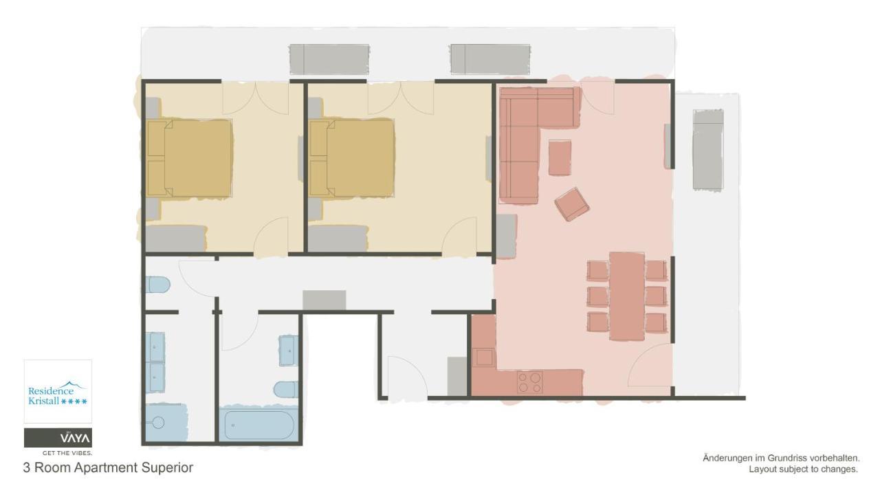 Residence Kristall By Vaya Inklusive Joker Card Saalbach-Hinterglemm Eksteriør bilde