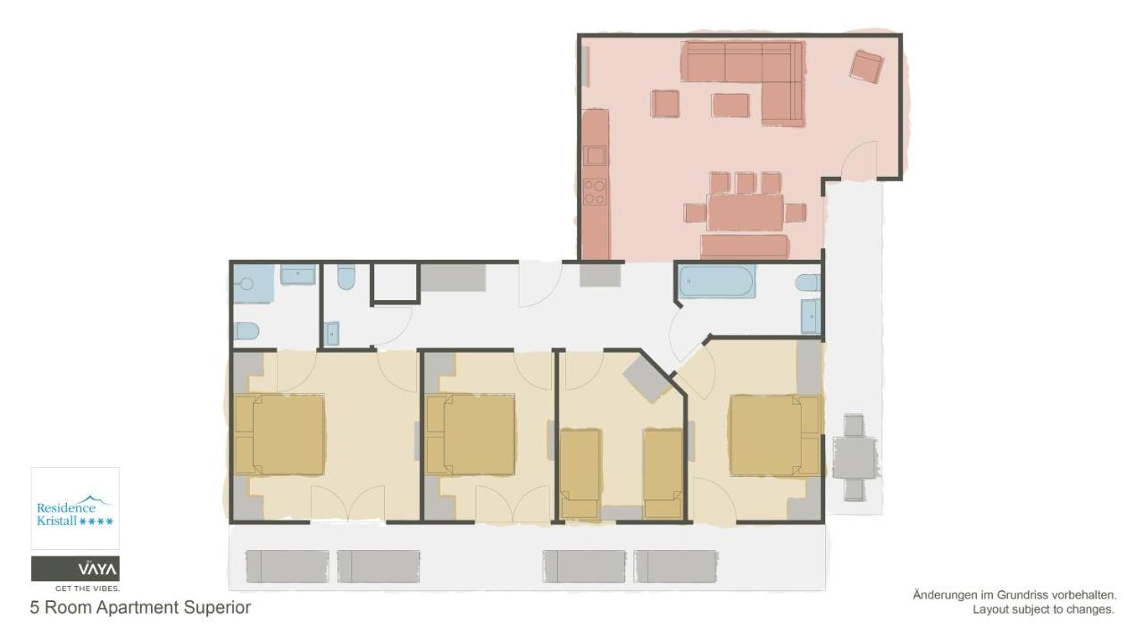 Residence Kristall By Vaya Inklusive Joker Card Saalbach-Hinterglemm Eksteriør bilde